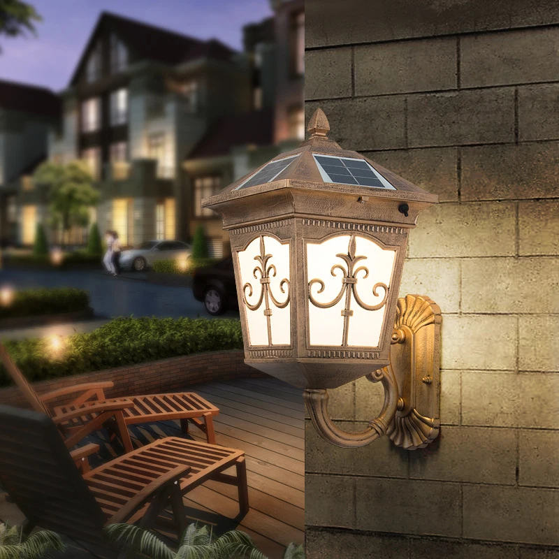 Solar Energy Waterproof Wall L - Solar Garden Light 评论和价格