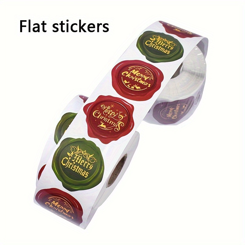 500 1.5-inch Christmas Sticker - Beeswax Wrap 评论和价格