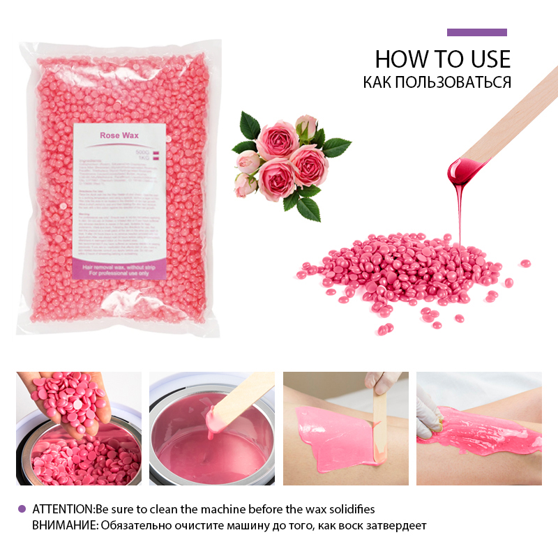 1000g Hot Film Painless Waxing - Beeswax Wrap 评论和价格