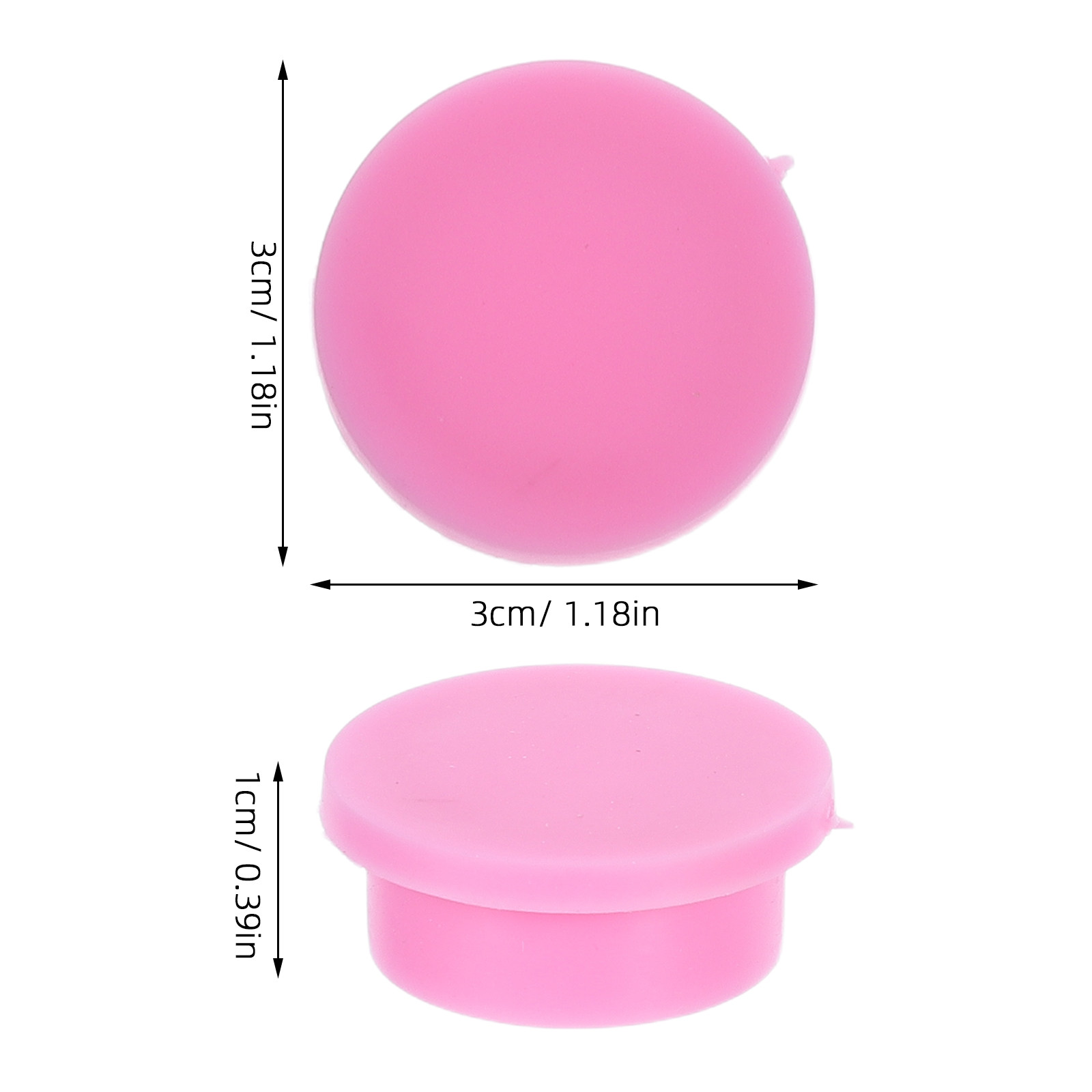 18Pcs Insulin Vial Caps Silico - Reusable Bottle 评论和价格