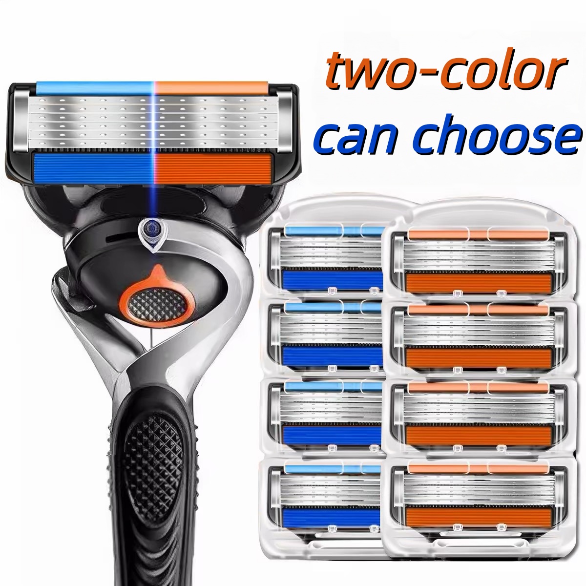 Men's 6-Layer Stainless Steel  - Safety Razor Handle 评论和价格