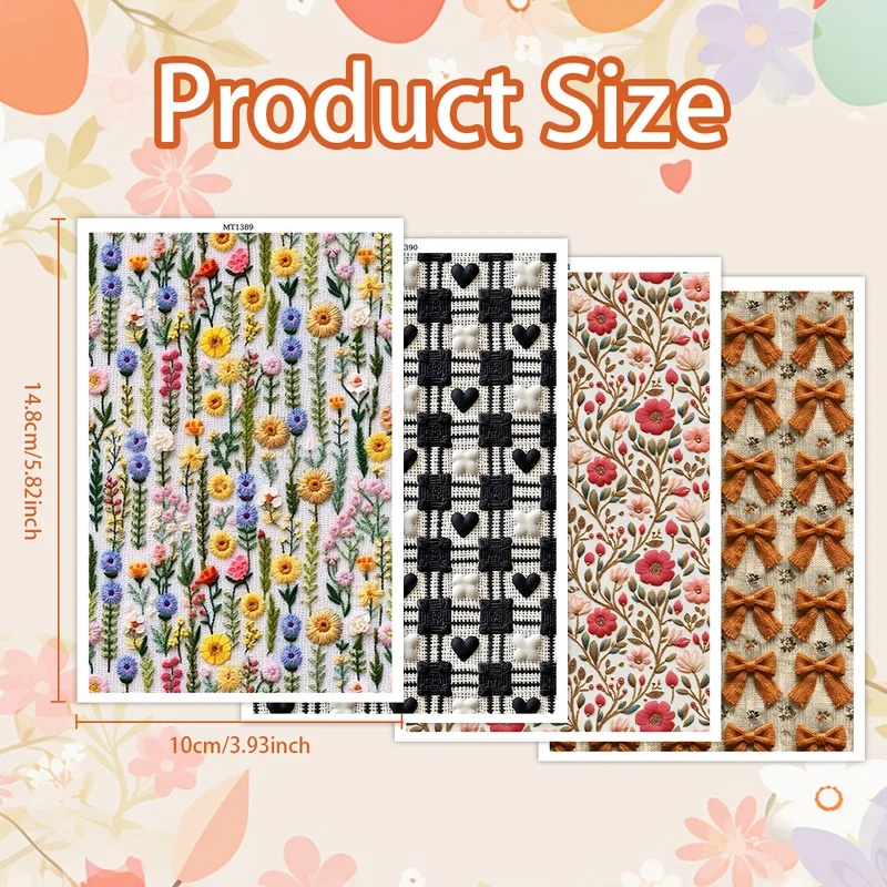 Colorful Blossom Polymer Clay  - Beeswax Wrap 评论和价格