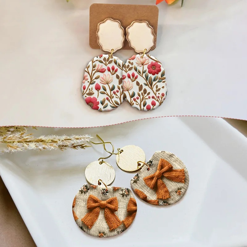 Colorful Blossom Polymer Clay  - Beeswax Wrap 评论和价格