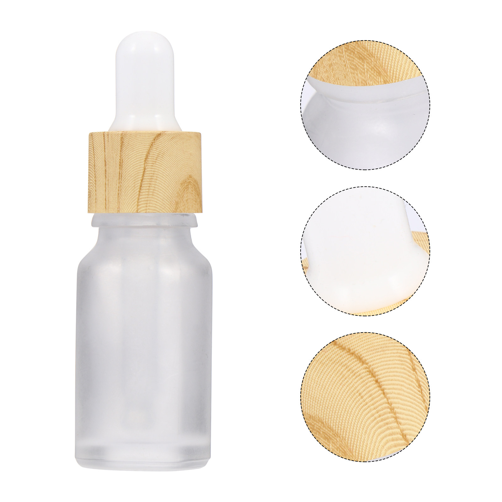 4Pcs Essential Oil Holder Glas - Reusable Bottle 评论和价格