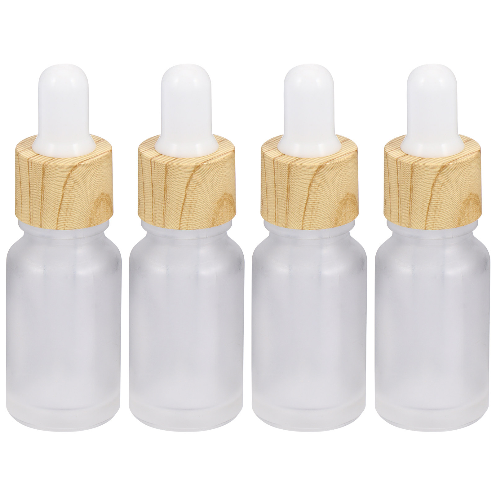 4Pcs Essential Oil Holder Glas - Reusable Bottle 评论和价格
