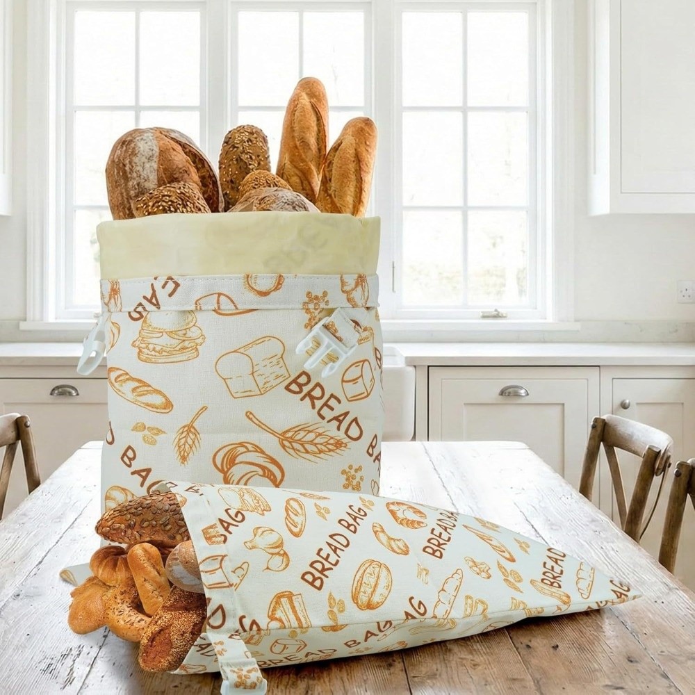 New Reusable Beeswax Bread Bag - Reusable Bag 评论和价格