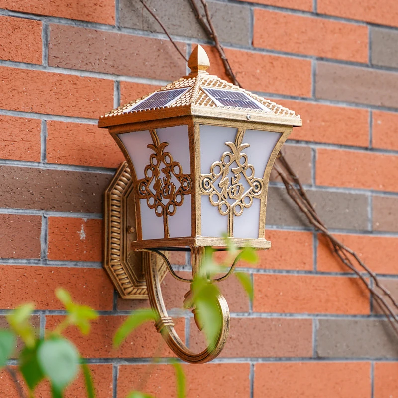 Outdoor European Style Solar P - Solar Garden Light 评论和价格
