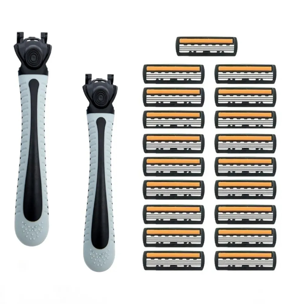 3-layer Manual Razor Men Class - Safety Razor Handle 评论和价格