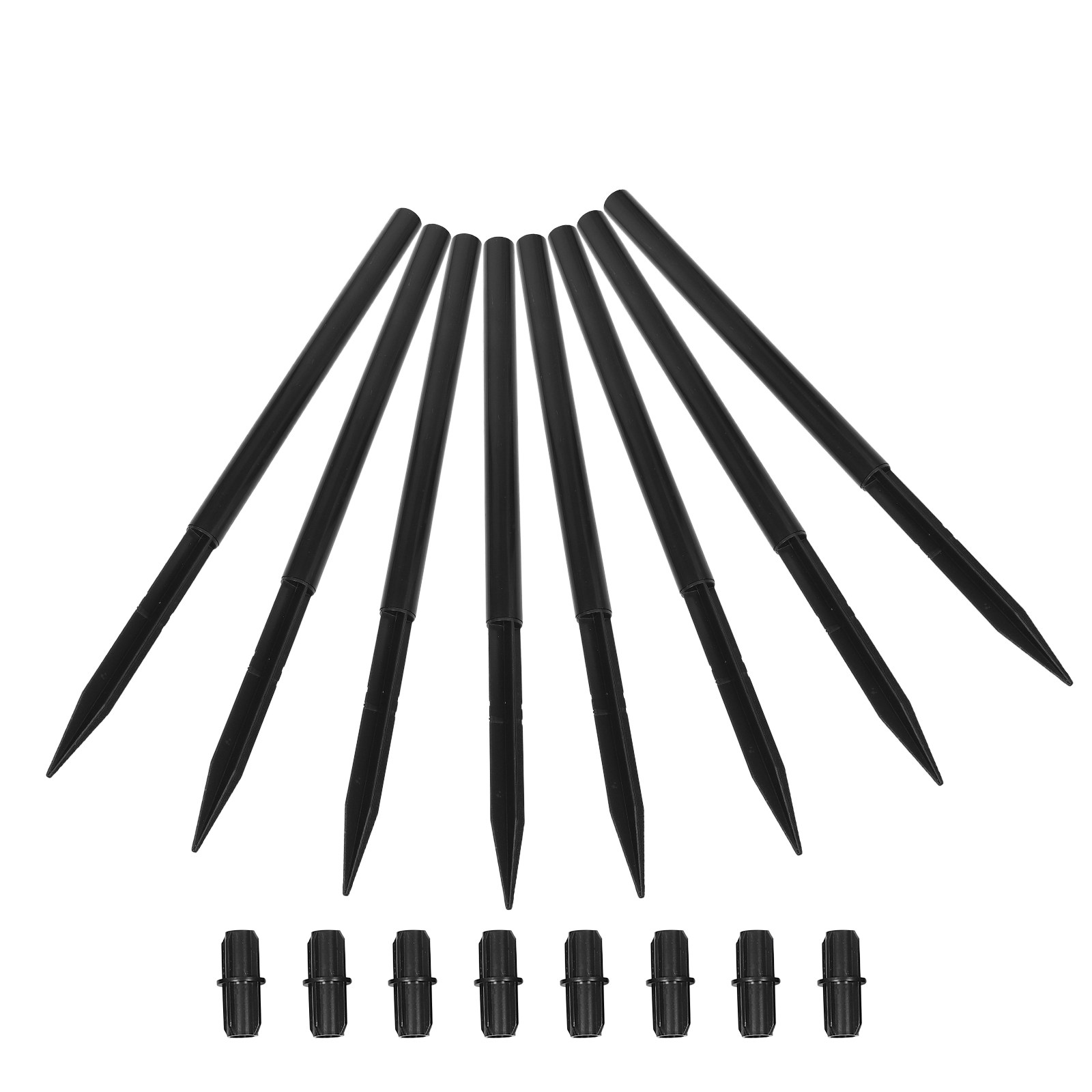 8Set Plastic Solar Light Stake - Solar Garden Light 评论和价格