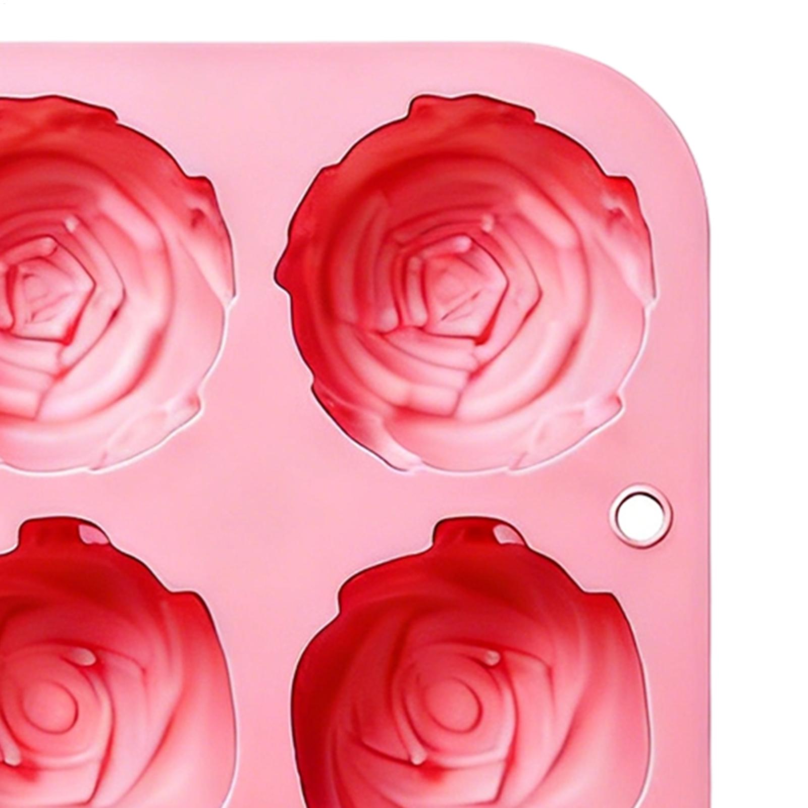 8 Holes Rose Flower Silicone M - Eco Soap 评论和价格