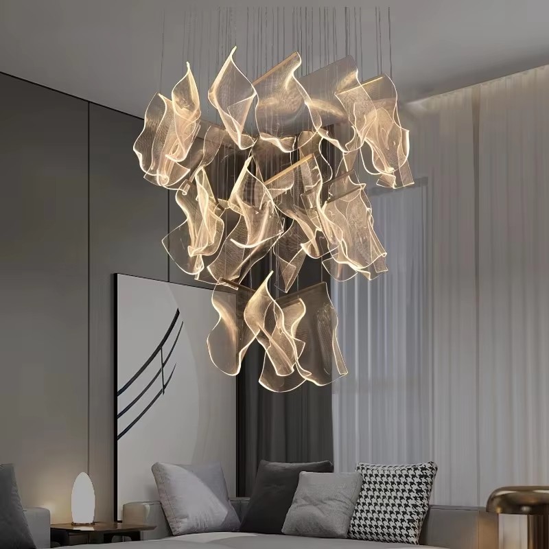 Light Guide LED Chandelier Lig - Sustainable Living Guide 评论和价格