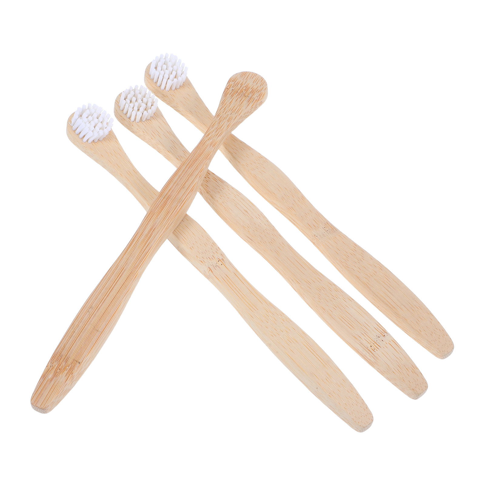 4Pcs Bamboo Tongue Cleaner Scr - Bamboo Toothbrush 评论和价格
