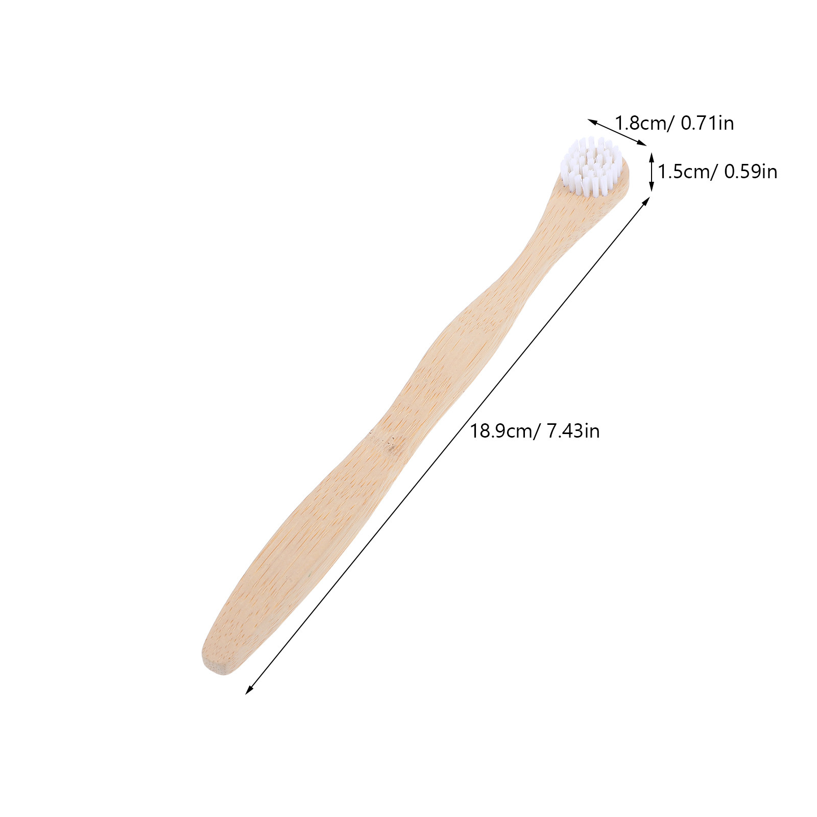 4Pcs Bamboo Tongue Cleaner Scr - Bamboo Toothbrush 评论和价格