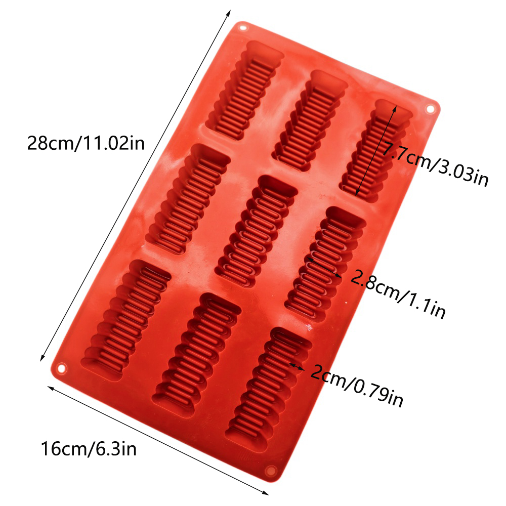 Long Wavy Strip Silicone Choco - Eco Soap 评论和价格