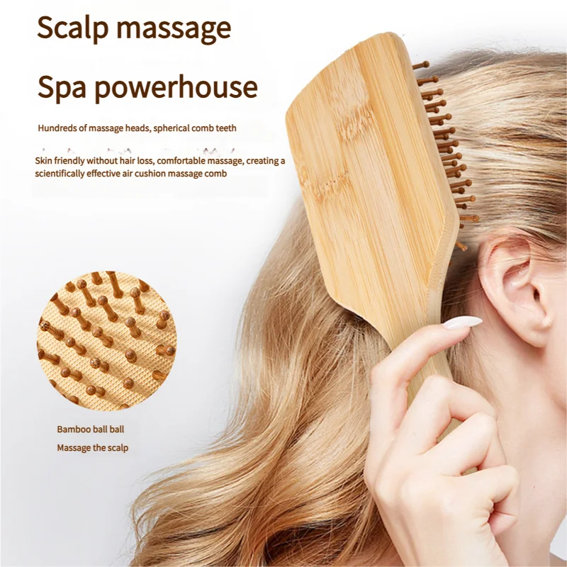 Bamboo Hair Brush Women Stylin - Bamboo Toothbrush 评论和价格