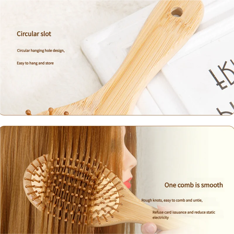 Bamboo Hair Brush Women Stylin - Bamboo Toothbrush 评论和价格