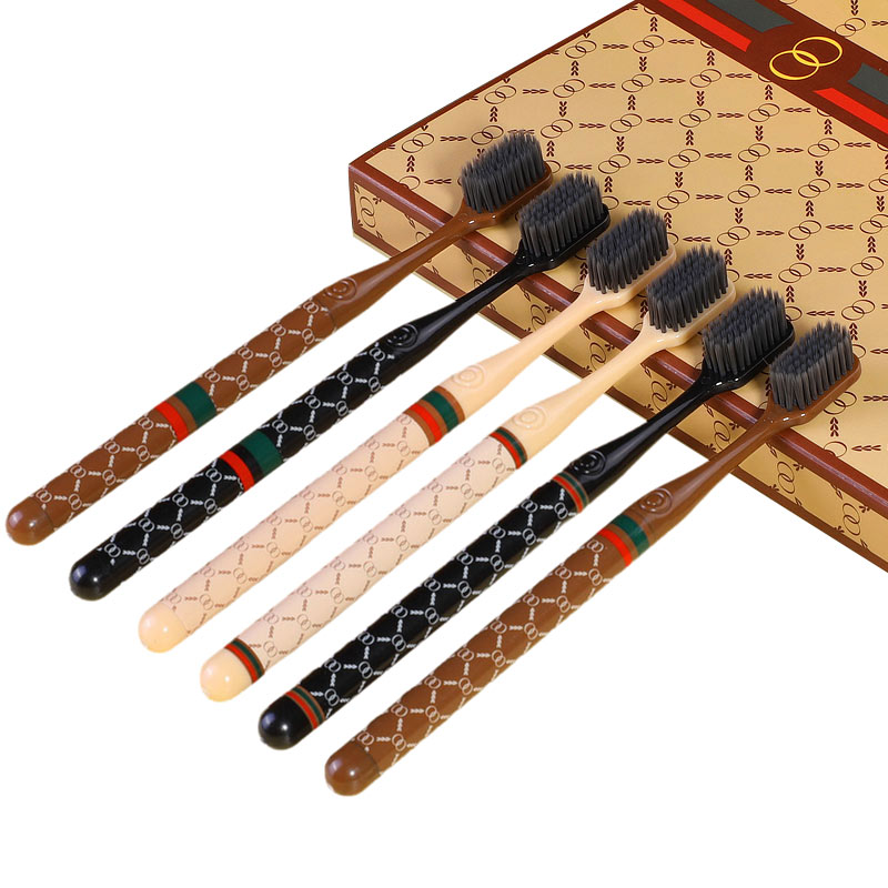 6/box soft hair teeth cleaning - Bamboo Toothbrush 评论和价格