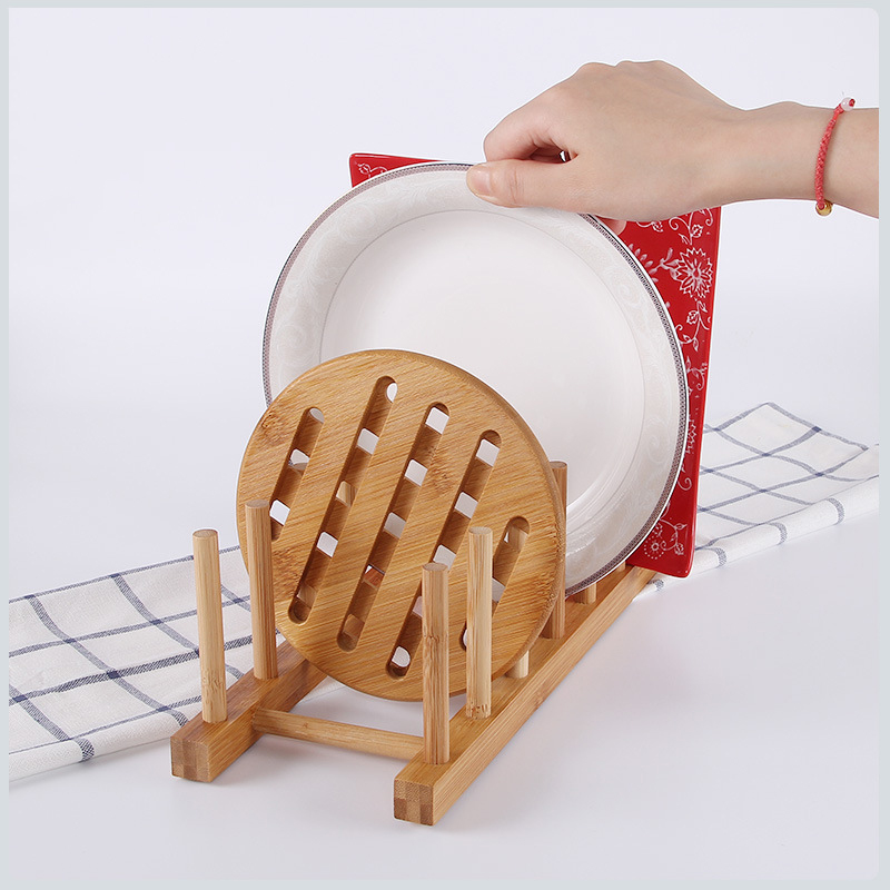Kitchen Drainer Rack Dish Pot  - Bamboo Cutlery 评论和价格