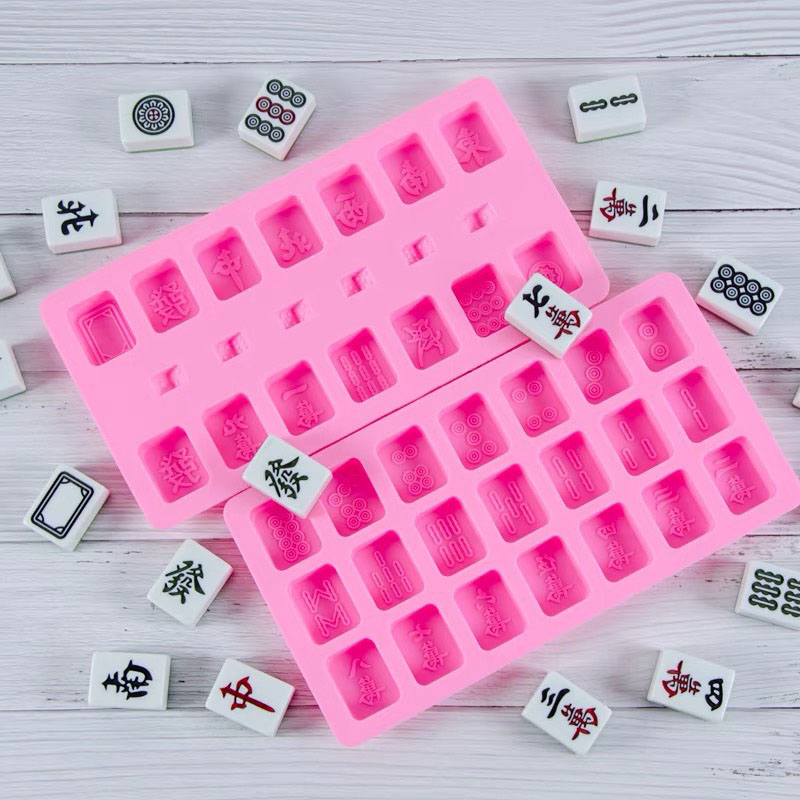 Chinese Mahjong Tile Set Silic - Eco Soap 评论和价格
