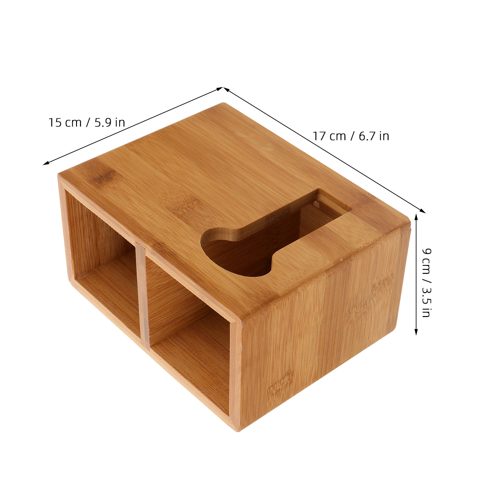 Bamboo Cutlery Holder for Tabl - Bamboo Cutlery 评论和价格
