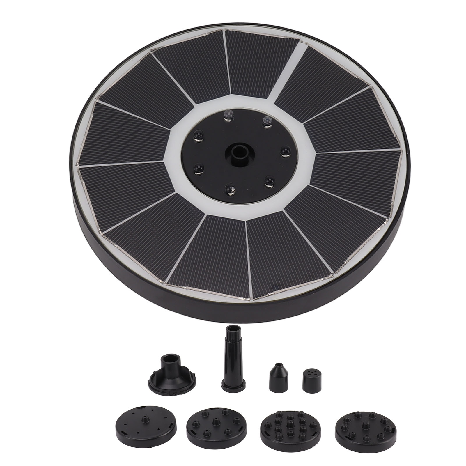 Solar Fountain Light with 8 No - Solar Garden Light 评论和价格